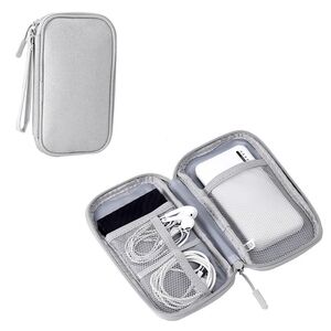 Compact Gray Travel Organizer